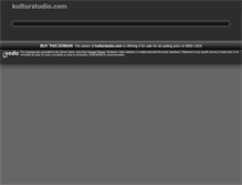 Tablet Screenshot of kulturstudio.com